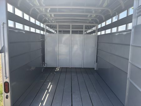 New 2026 Calico Trailers RANCH KING 6'8X20 14K Stock / Stock Combo Trailer