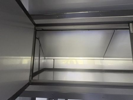 New 2027 Rock Solid Cargo Super Sport Enclosed Race Trailer For Sale Finished Interior Rear Spoiler Awning Spread Axle A/C