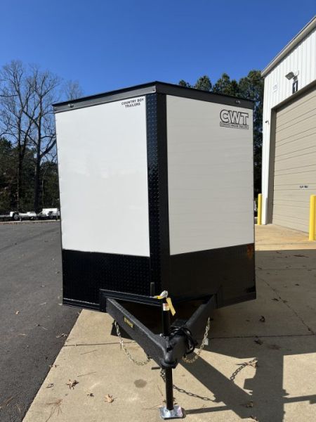 New 2027 Covered Wagon 7x14 Enclosed, 78" High, "E-Track Special", 5200# axles