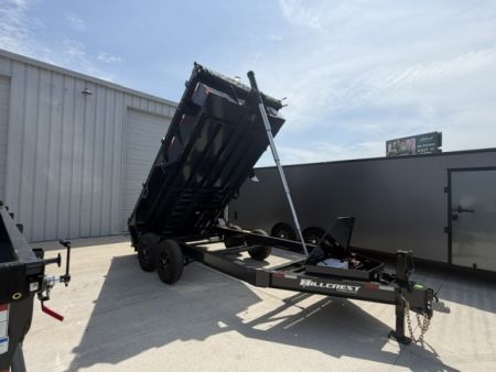 New Hillcrest Dump 7x14 14k 2' BP W/ HD Tube Ramps