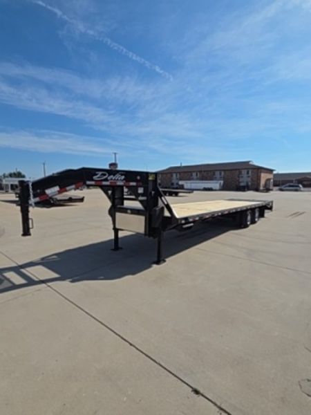 New 2027 Delta Mfg FB32-GN Flatbed Trailer