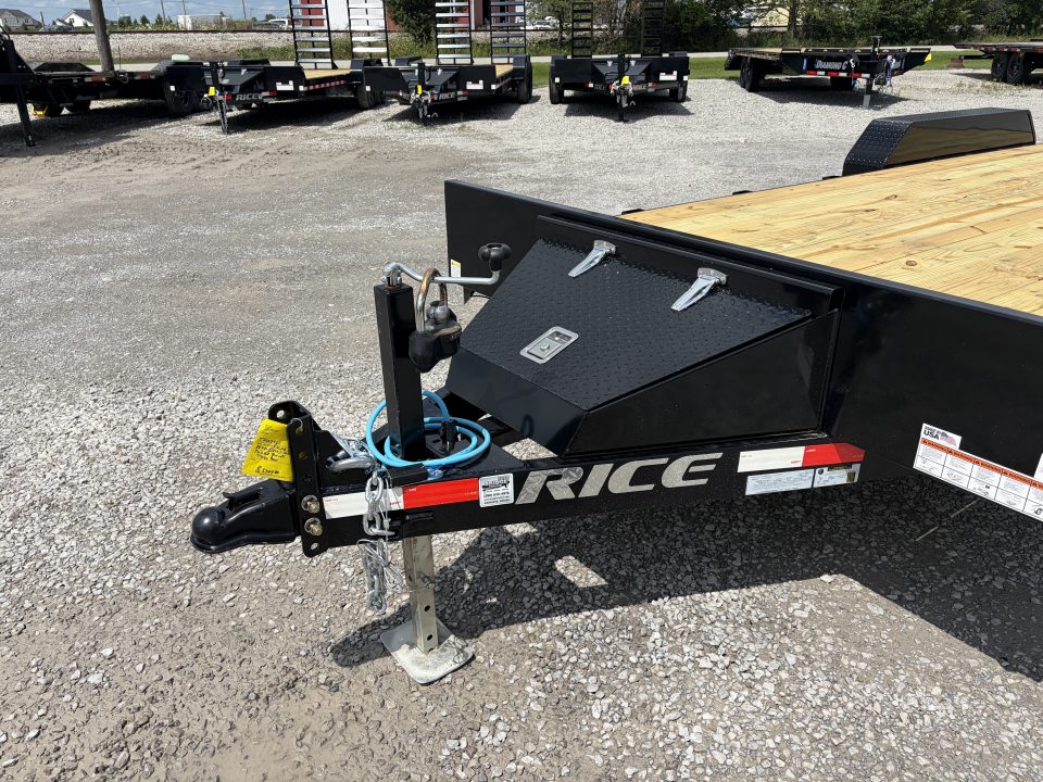 New 2026 Rice Trailers FMCMR8220 (82" X 18' + 2') 9.9K Magnum Car Hauler / Racing Trailer