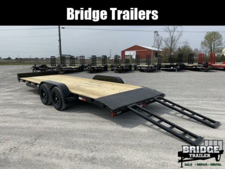 New 2026 Rice Trailers FMCMR8220 (82" X 18' + 2') 9.9K Magnum Car Hauler / Racing Trailer