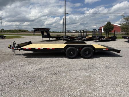 New 2026 Rice Trailers FMCMR8220 (82" X 18' + 2') 9.9K Magnum Car Hauler / Racing Trailer