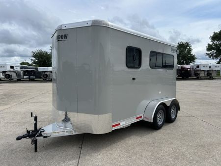 New 2027 Shadow 2 Horse Straight Load Horse Trailer