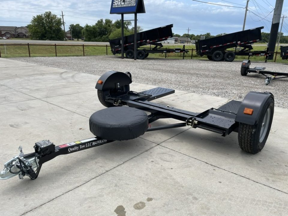 New 2026 QUALITY TOW QT80TD ELECTRIC BRAKE TOW DOLLY