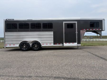 New 2027 Cimarron Trailers 4H GN R.T.G. Horse Trailer