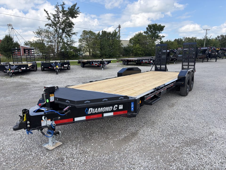 New 2027 Diamond C Trailers LPX207L22X82 (82" X 22') 15.5K (Pacesetter Ed.) Equipment Trailer
