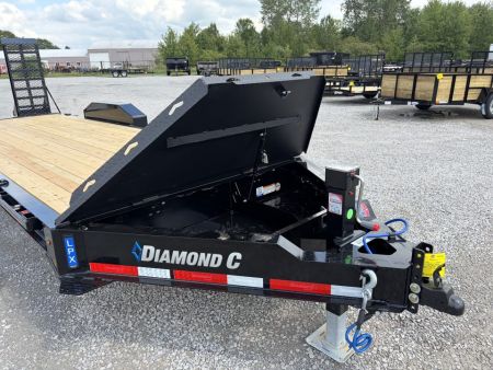 New 2027 Diamond C Trailers LPX207L22X82 (82" X 22') 15.5K (Pacesetter Ed.) Equipment Trailer