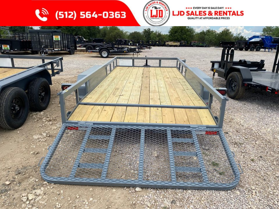 New 2027 Lacosta - 4' Gate - 83" x 16' Utility Trailer
