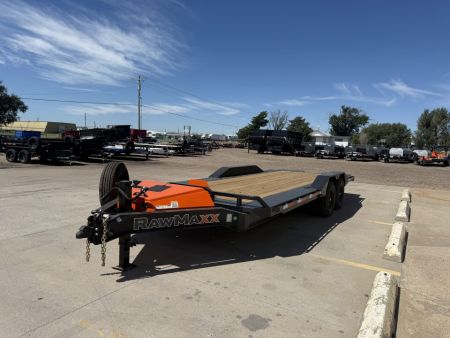 New 2027 RawMaxx FYH - 22' x 102" Low Pro Full Tilt Tilt Trailer