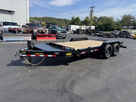New 2026 Big Tex Trailers 14EH-16D3A-MRBK 7X16TA Equipment Trailer
