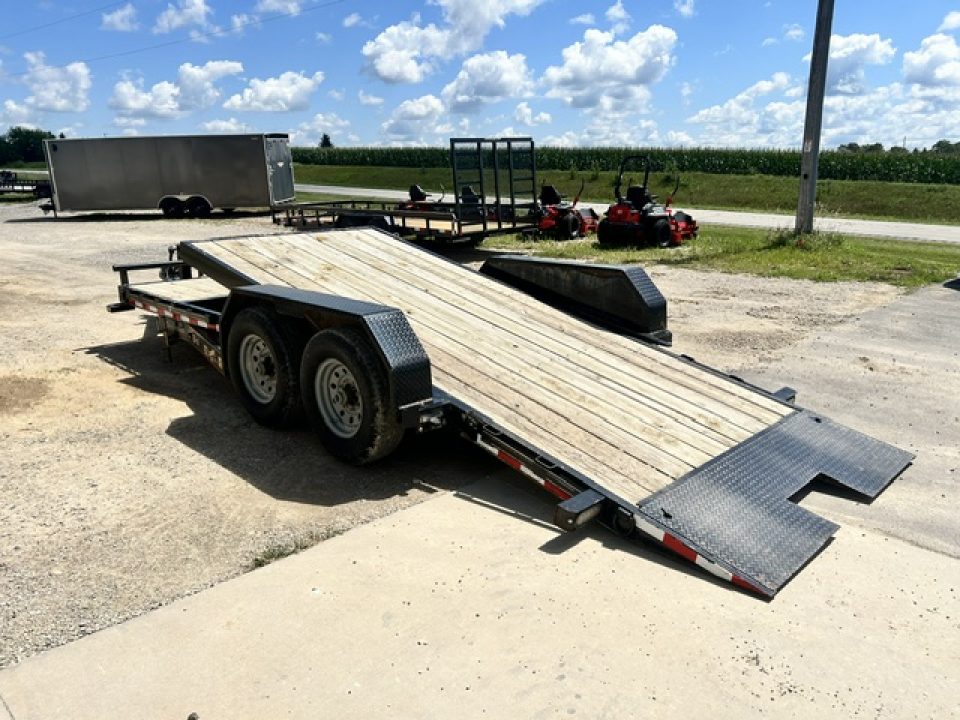 Used 2020 Doolittle Trailers 82"X20' EZ-LOADER GT GRAVITY TILT 14K GVWR Equipment Trailer