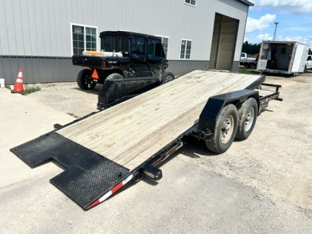 Used 2020 Doolittle Trailers 82"X20' EZ-LOADER GT GRAVITY TILT 14K GVWR Equipment Trailer