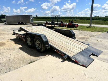 Used 2020 Doolittle Trailers 82"X20' EZ-LOADER GT GRAVITY TILT 14K GVWR Equipment Trailer