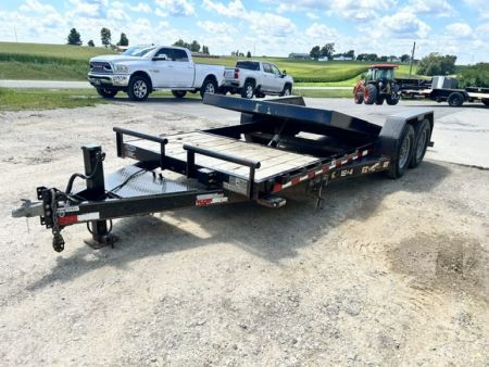 Used 2020 Doolittle Trailers 82"X20' EZ-LOADER GT GRAVITY TILT 14K GVWR Equipment Trailer