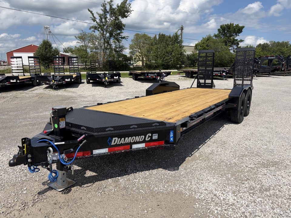 New 2027 Diamond C Trailers LPX207L20X82 (82" X 20') 15.5K Equipment Trailer
