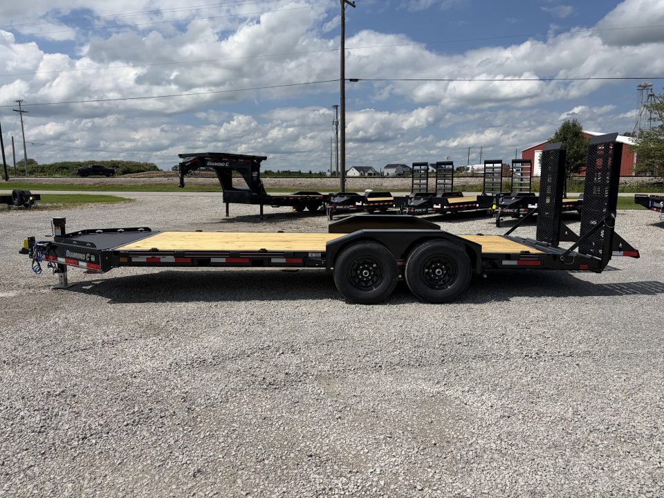 New 2027 Diamond C Trailers LPX207L20X82 (82" X 20') 15.5K Equipment Trailer