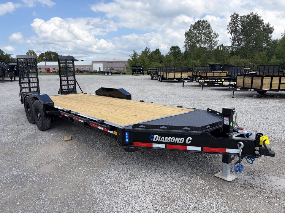 New 2027 Diamond C Trailers LPX207L20X82 (82" X 20') 15.5K Equipment Trailer