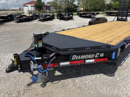 New 2027 Diamond C Trailers LPX207L20X82 (82" X 20') 15.5K Equipment Trailer