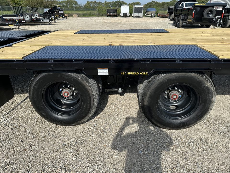 New 2027 Big Tex 22GN Gooseneck Deck over 23,900 gvw with mega ramp