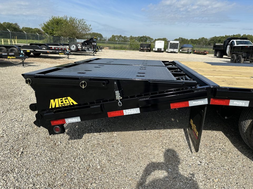 New 2027 Big Tex 22GN Gooseneck Deck over 23,900 gvw with mega ramp