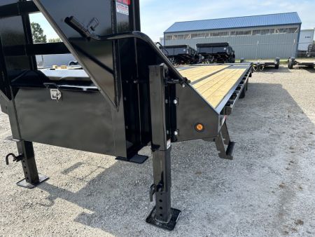 New 2027 Big Tex 22GN Gooseneck Deck over 23,900 gvw with mega ramp