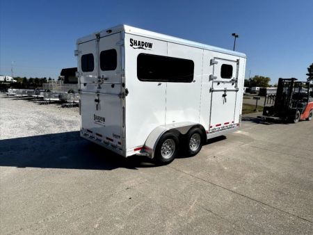 New 2026 Shadow 2 horse straight load Horse Trailer