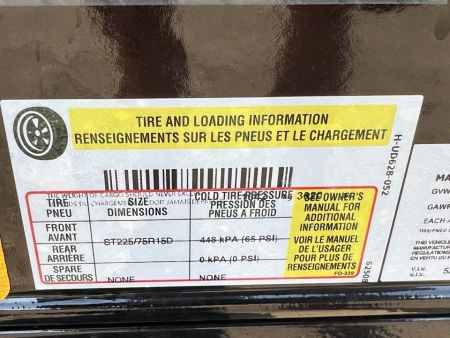 New 2027 H&H Trailers 8' Utility Dump Trailer