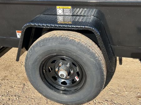New 2027 H&H Trailers 8' Utility Dump Trailer