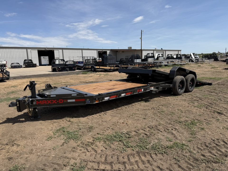 New 2027 MAXX-D 7-HD24 Tilt Deck Equipment Hauler W/ 18 PLY Tires 16K GVWR