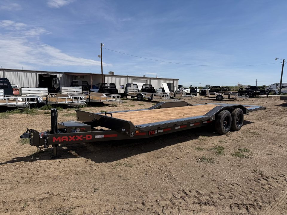 New 2027 MAXX-D 8.5-24 Tilt Deck Buggy/Equipment Hauler W/ 18 ply Tires 17.5K GVWR
