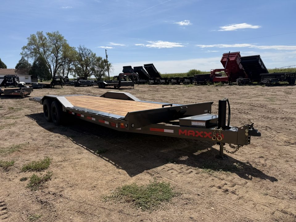 New 2027 MAXX-D 8.5-24 Tilt Deck Buggy/Equipment Hauler W/ 18 ply Tires 17.5K GVWR