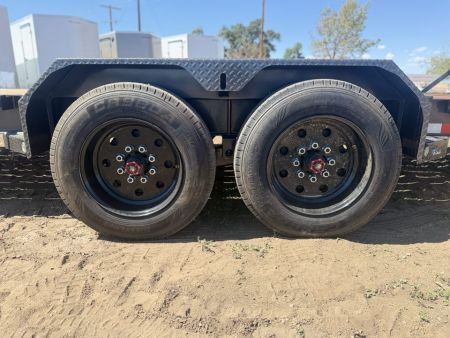 New 2027 MAXX-D 7-HD22 I-Beam Equipment Hauler W/ 18 PLY Tires 17.5K GVWR