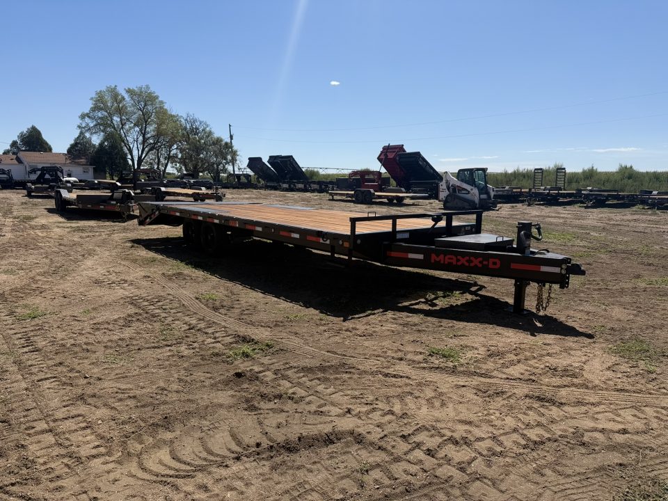 New 2027 MAXX-D 8.5-HD24 Equipment Hauler W/ MaxxD Ramps and 18 PLY Tires 17.5K GVWR