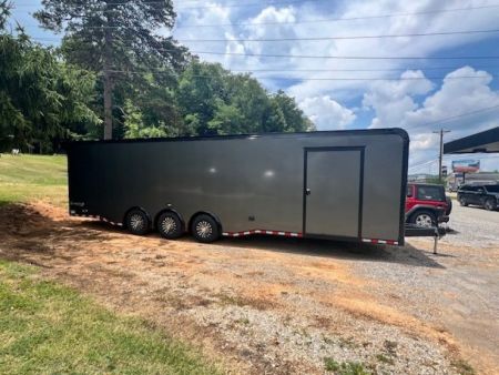 New Haulmark 8.5x32 18k Edge Charcoal Black Out