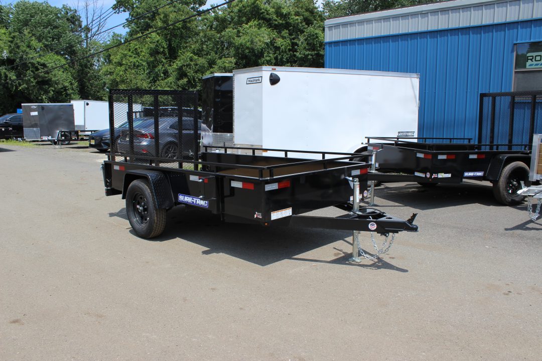 New 2027 Sure-Trac 5x10 Steel High Side Utility Trailer