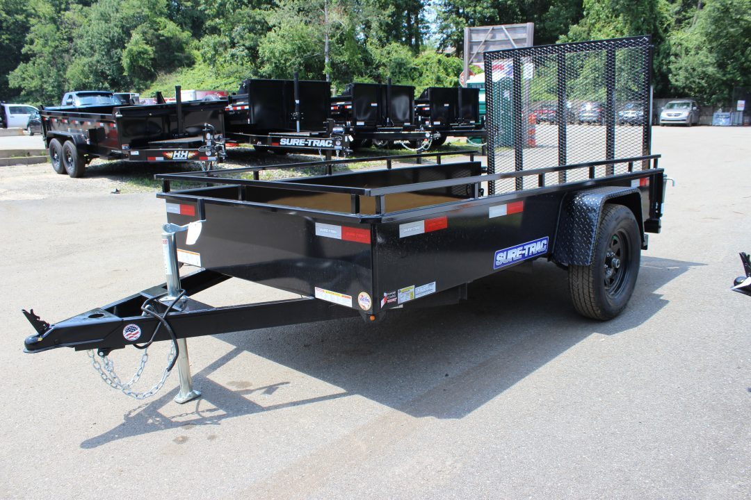 New 2027 Sure-Trac 5x10 Steel High Side Utility Trailer