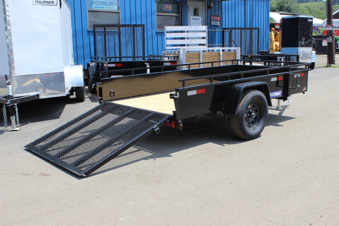 New 2027 Sure-Trac 5x10 Steel High Side Utility Trailer