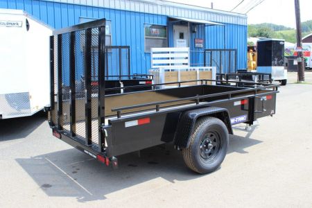 New 2027 Sure-Trac 5x10 Steel High Side Utility Trailer