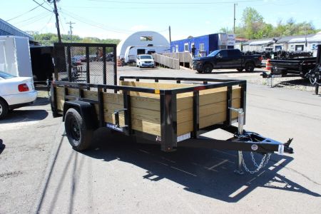 New 2027 Sure-Trac 5x10 Tube Top Three Board High Side Utility Trailer