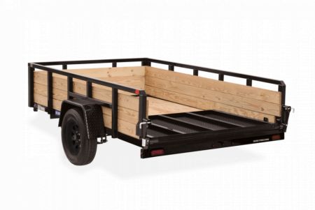New 2027 Sure-Trac 5x10 Tube Top Three Board High Side Utility Trailer