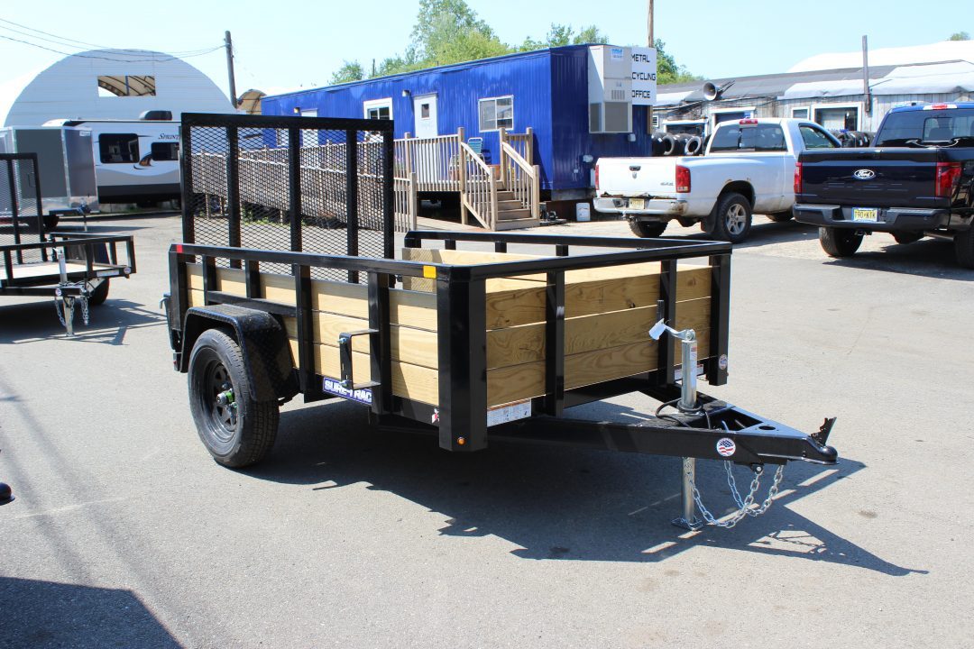 New 2026 Sure-Trac 5x8 Tube Top 3-Board Utility Trailer