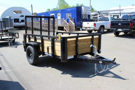 New 2026 Sure-Trac 5x8 Tube Top 3-Board Utility Trailer