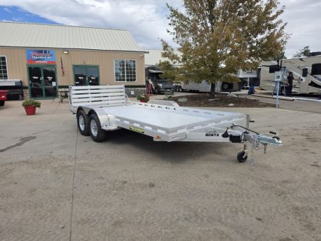 New 2027 Aluma 8016TA-EL-BT-RTD Utility Trailer