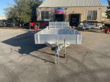 New 2027 Aluma 8116TA-EL-R-BT-SR Utility Trailer