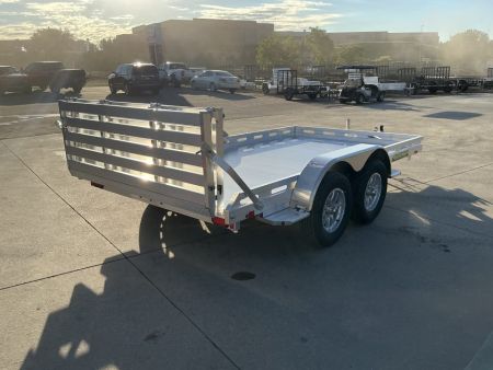 New 2027 Aluma 8012TA-EL-BT-RTD Utility Trailer