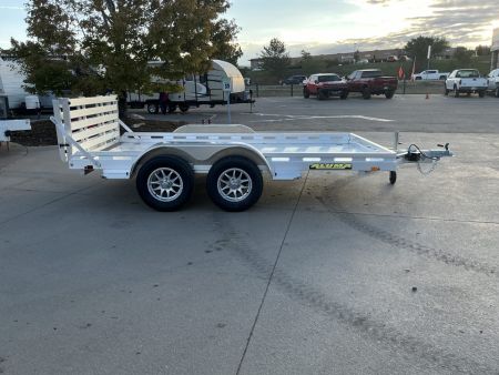 New 2027 Aluma 8012TA-EL-BT-RTD Utility Trailer