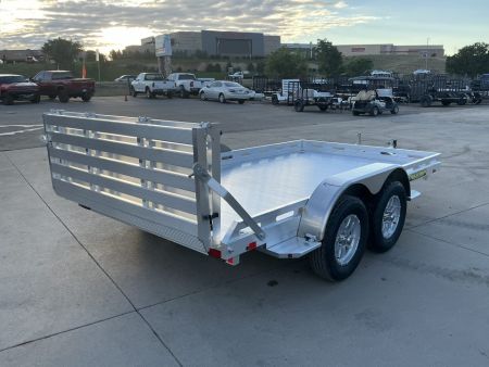 New 2027 Aluma 8012TA-EL-BT-RTD Utility Trailer