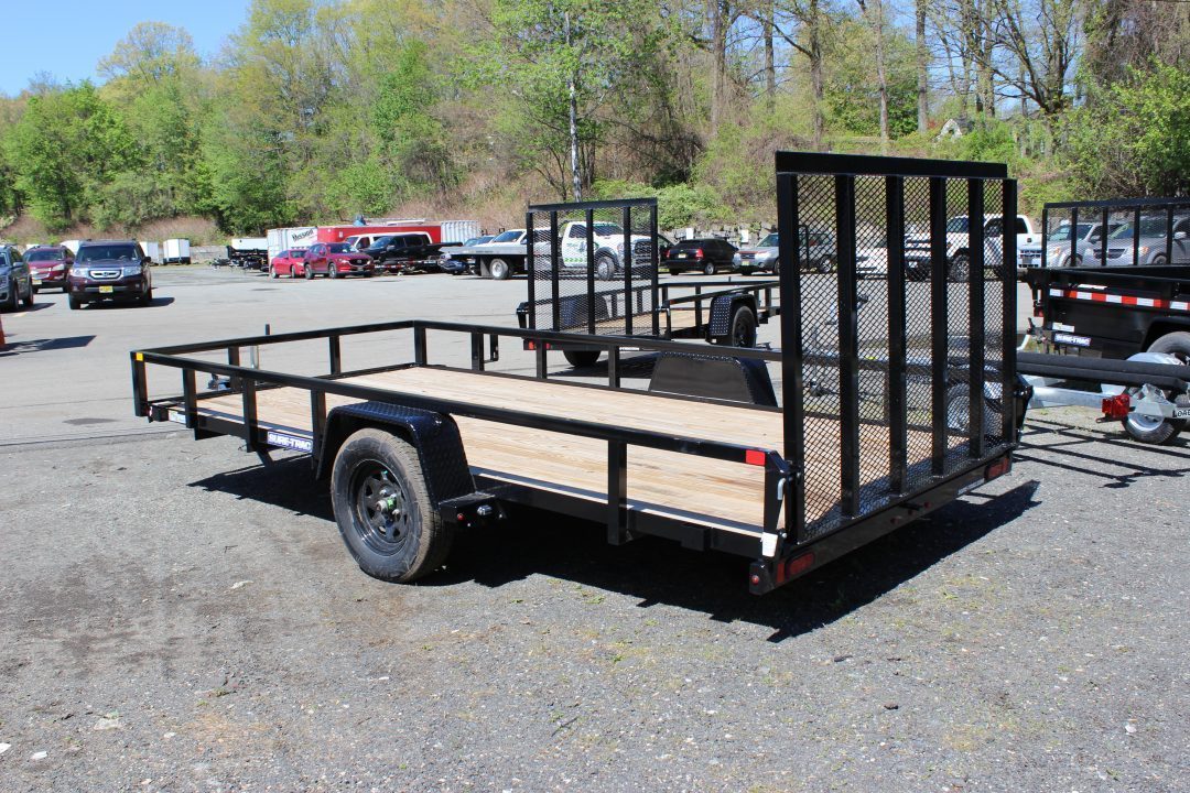 New 2027 Sure-Trac 7x14 SA Tube Top Utility Trailer